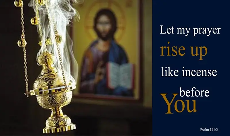 Let My Prayers Rise Censer Icon of Christ